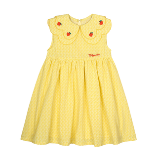 Frill neck dress