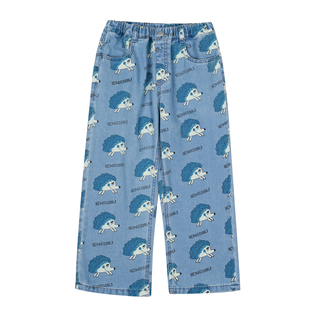 Hedgehog Denim Pants