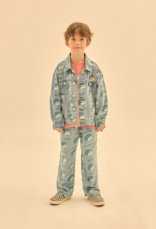 Hedgehog Denim Pants