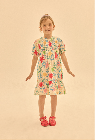 Star Puff Dress