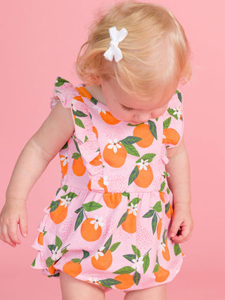 Orange You The Sweetest Romper
