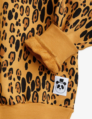 BASIC LEOPARD SWEATSHIRT
