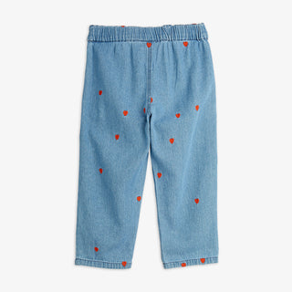Mini hearts woven trouser