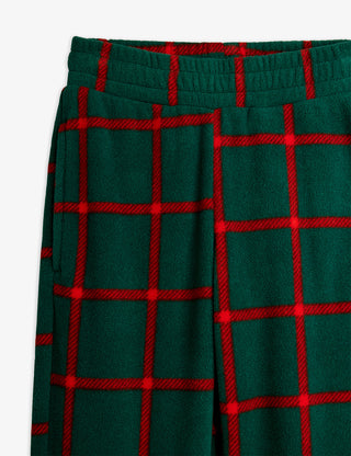 Plaid Fleece Trousers