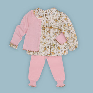 Joan Baby Blouse Cotton, Yellow Flowers by Paade Mode