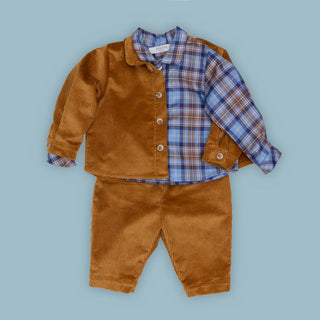 Otis Baby Trousers Corduroy, Caramel by Paade Mode