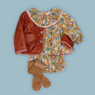 Felix Baby Jacket Puffer, Caramel by Paade Mode