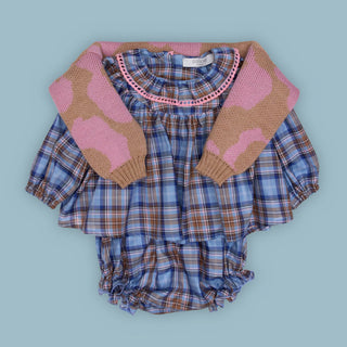 Willow Baby Bloomers Cotton, Blue by Paade Mode