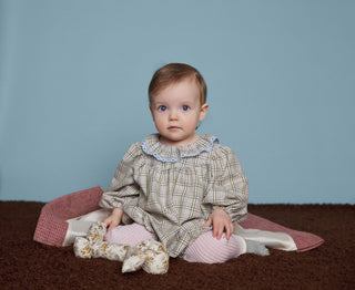 Heather Baby Romper Cotton, White by Paade Mode