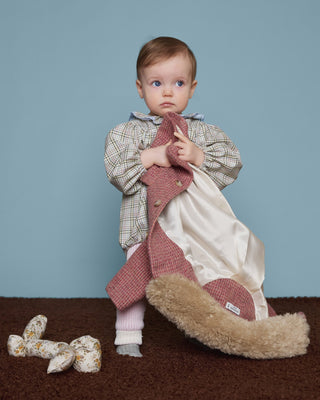 Heather Baby Romper Cotton, White by Paade Mode