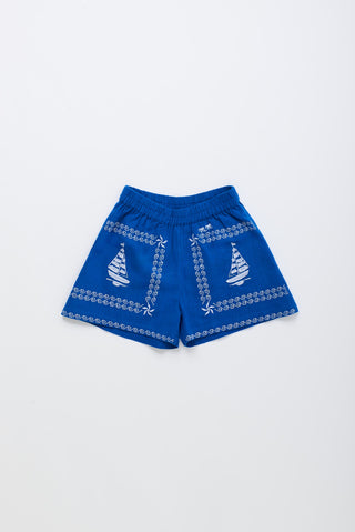 Barcos Embroidered Shorts