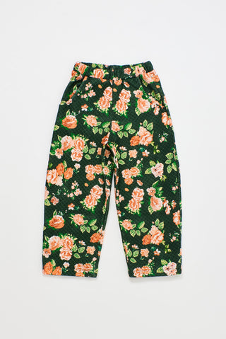 Cretona Quilted Pants Green by Maison Mangostan