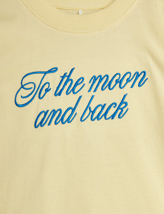 To the moon emb tee