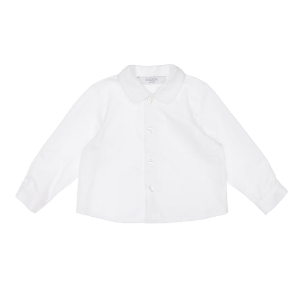Blair Baby Shirt Cotton, White by Paade Mode