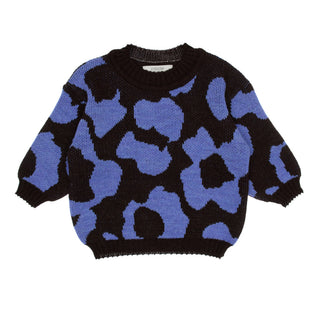 Quinn Wool Baby Sweater, Blue by Paade Mode