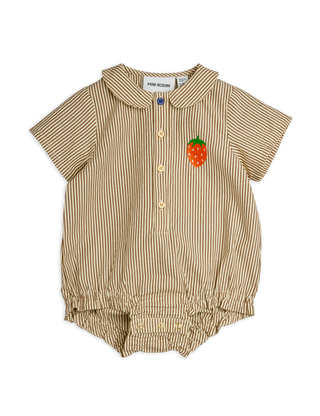 Strawberry Poplin Bodysuit
