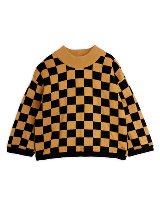 Chess Check Knitted Sweater