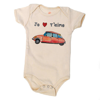 Je T'aime Baby Organic Onesie