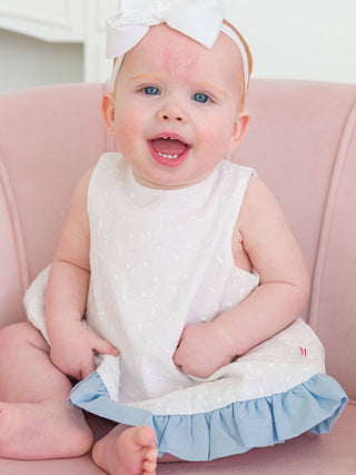 Swiss Dot Swing Top & Bloomer Set