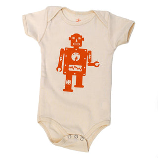Robot Baby Organic Onesie