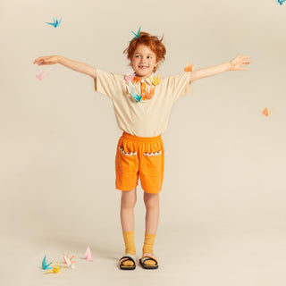 Ines Everyday Shorts Orange Peel