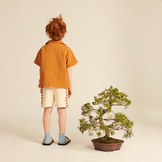 Luca Shirt Amber Glow