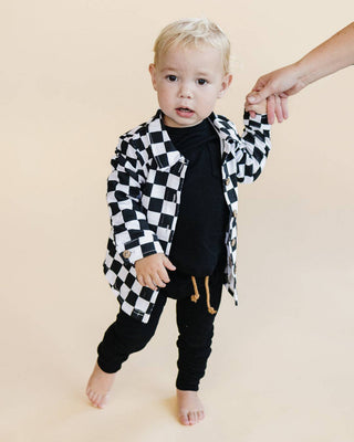 Smiley Checkered Shacket