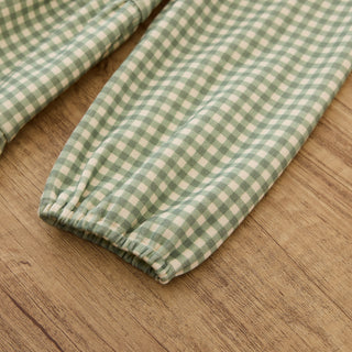 Long-sleeve Tiered Dress