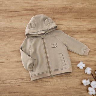 Bear Hoodie Zip Up