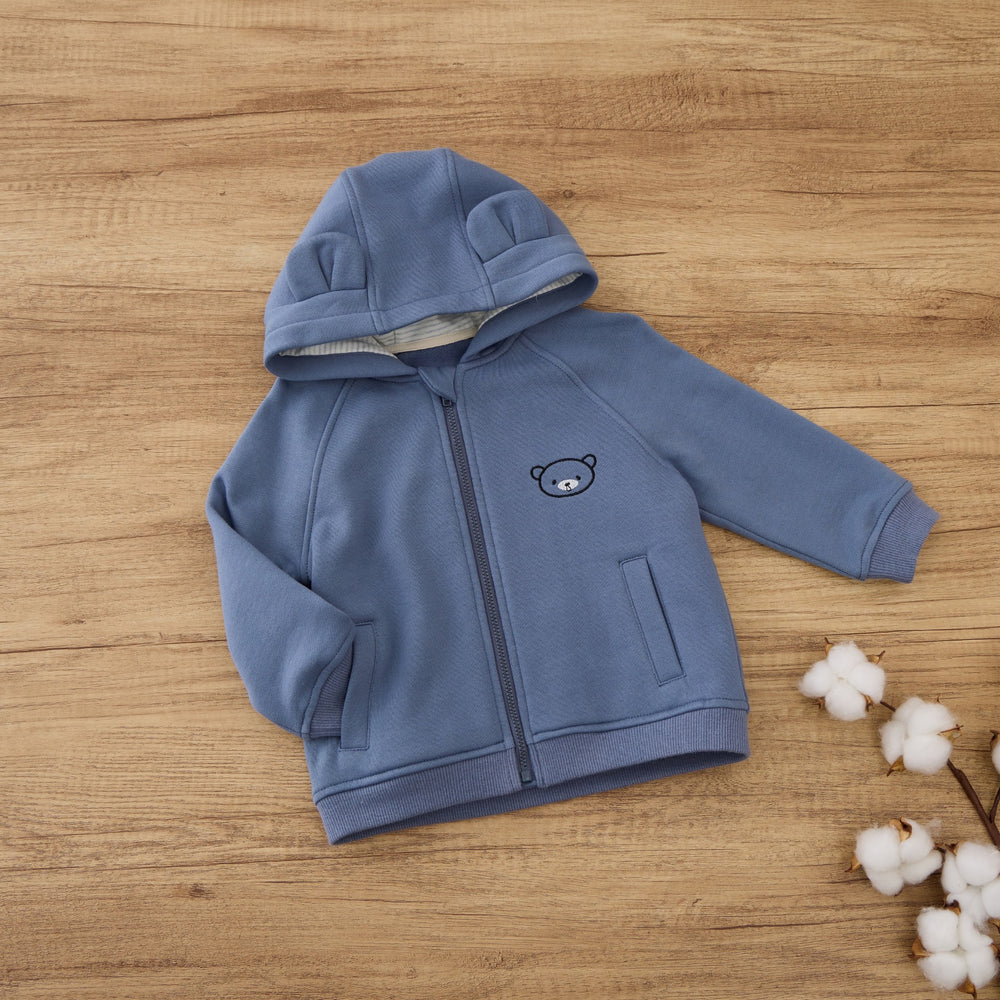 Bear Hoodie Zip Up by BlaraOrgana House, view 2