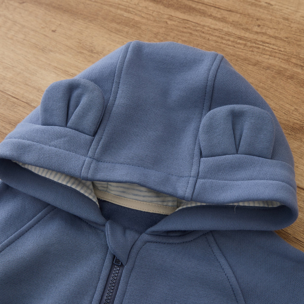 Bear Hoodie Zip Up by BlaraOrgana House, view 4