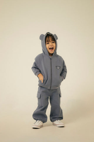 Bear Hoodie Zip Up