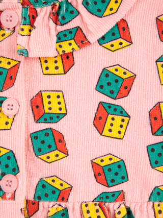 Dices Micro Corduroy Dress