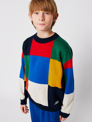 Multicolor Tiles Jumper