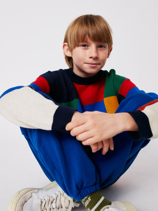 Multicolor Tiles Jumper
