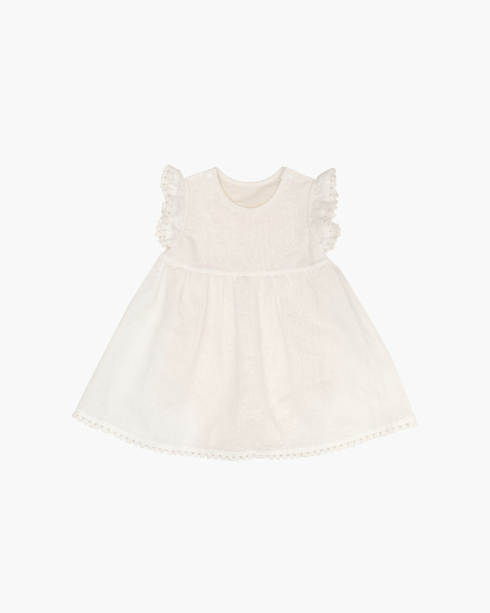 Linen Baby Doll Dress by BlaraOrgana House, view 2