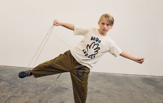 Tic Tac Toe Woven Cargo Pants