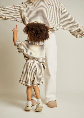Harper Coco Stripe Short
