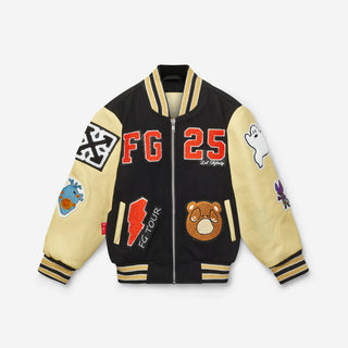 Awesome Wool & Leather Letterman Jacket
