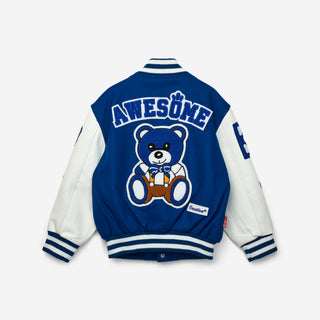 Awesome Wool & Leather Letterman Jacket