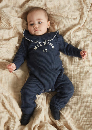 Milking It Navy Onesie