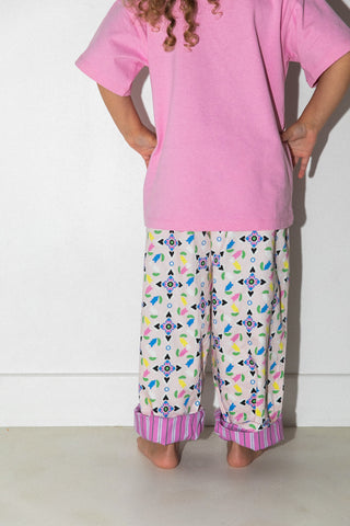 Geometric 70's Growing Pants