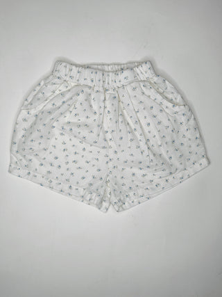 Mome Flower Cotton Shorts