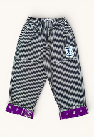 Black Workwear Growing Pants