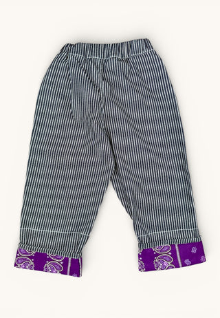 Black Workwear Growing Pants