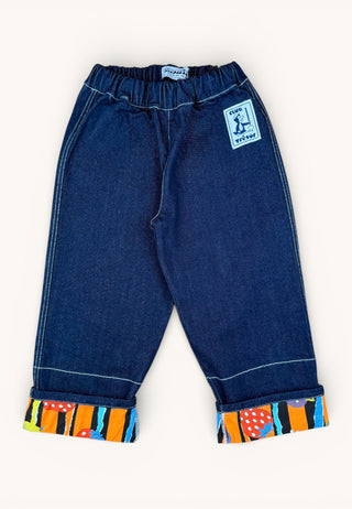 Fruity Denim Growing Pants