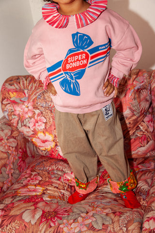 Super Bonbon Pink Sweatshirt