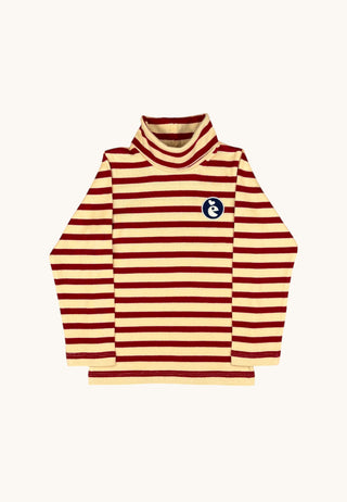 Striped Honey Turtleneck