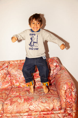 Fruity Denim Growing Pants