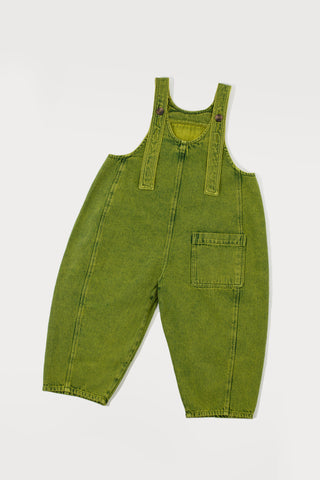 Kai Oversized Denim Dungarees